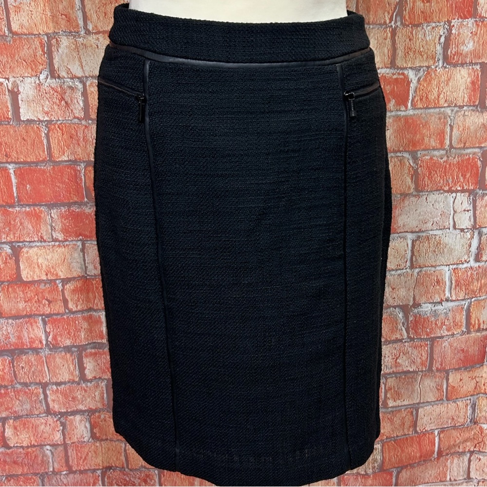 Karl‎ Lagerfeld Tweed Boucle Pencil Skirt